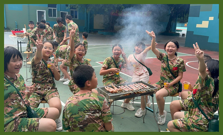 多彩的深圳夏令营-烧烤