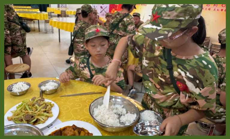 帮战友打饭